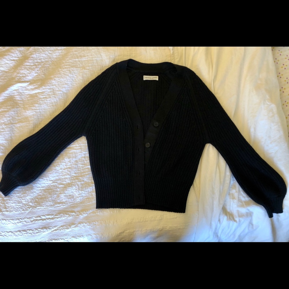 Apiece Apart black cardigan